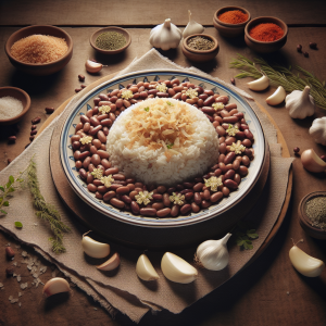 Imagem da receita  Arroz com Feijão Aromático ao...