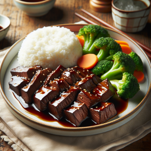 Imagem da receita  Bifes Teriyaki em Estilo Case...