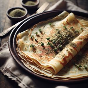 Imagem da receita  Crepe-Orégano Simples