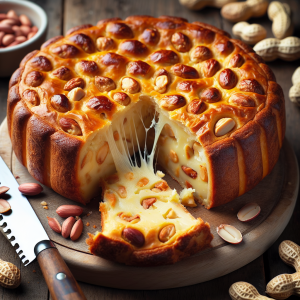 Imagem da receita  Crocante de Queijo e Amendoim