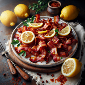 Imagem da receita  Crocantes de Bacon ao Limão