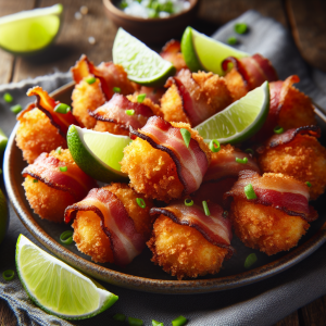 Imagem da receita  Crocantes de Lima-Bacon