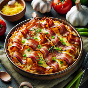 Imagem da receita  Delícia de Bacon ao Alho com ...