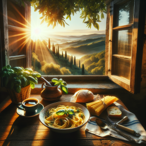 Imagem da receita  Macarrão Amanhecer Italiano