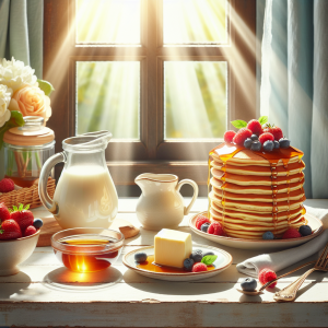 Imagem da receita  Panquecas de Sonho Matinal