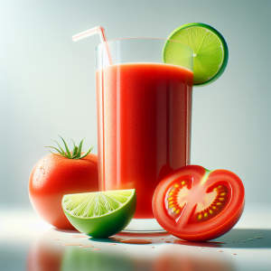 Imagem da receita ** Refresco Vivo de Tomate e L...