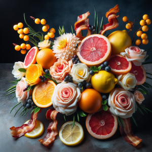 Imagem da receita ** Surpresa Cítrica Floral com...