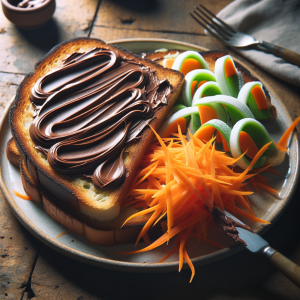 Imagem da receita  Torradas Excêntricas de Choco...