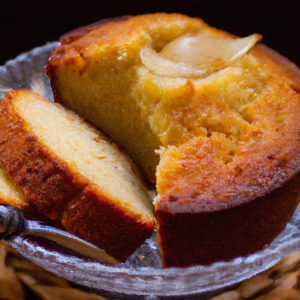 Imagem da receita Bolo de Pera com Leite Condens...