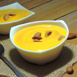 Imagem da receita Creme de Manga com Castanhas
