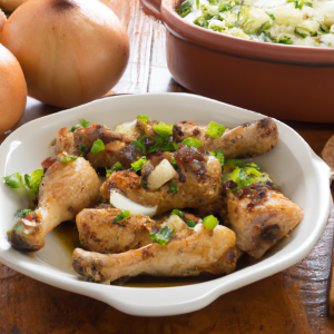 Imagem da receita Frango com Alho, Cebola e Coen...