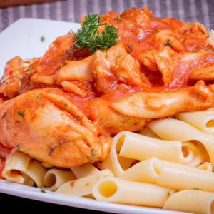 Imagem da receita Frango com Molho de Tomate e M...
