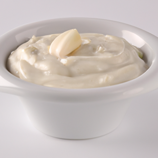 Molho de Alho Cremoso com Vinagre