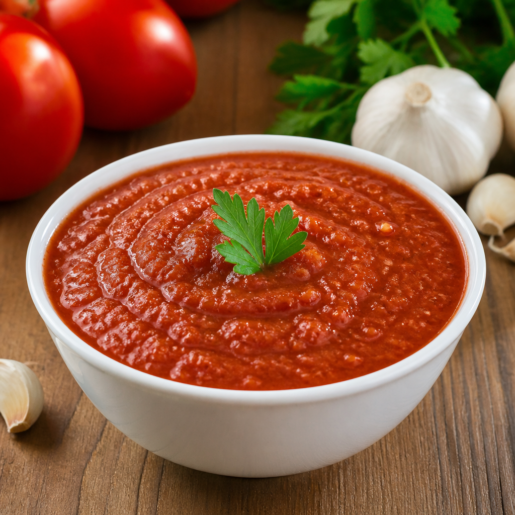 Molho de Tomate e Alho