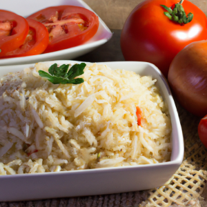 Imagem da receita  Arroz com Tomate e Alho