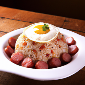 Imagem da receita ** Arroz Crocante com Ovo e Sa...