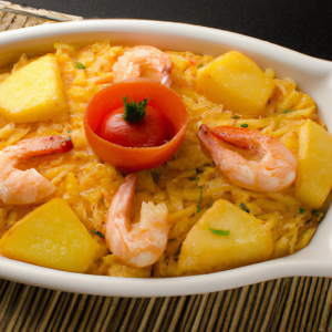 Imagem da receita  Arroz de Camarão com Batatas ...