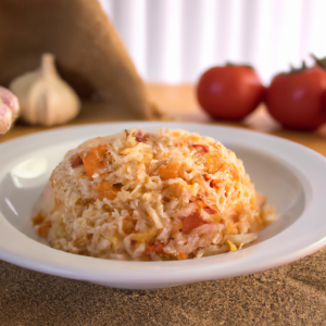 Imagem da receita  Arroz de Tomate com Cebola e ...