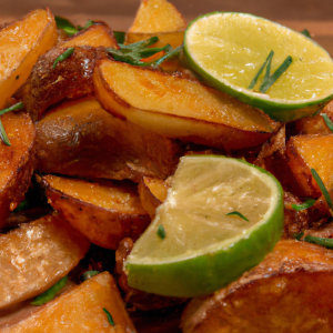 Imagem da receita  Batatas Assadas com Limão e A...