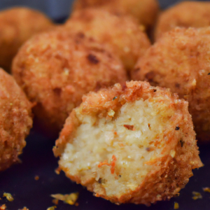 Imagem da receita  Bolinho de Batata com Amendoi...
