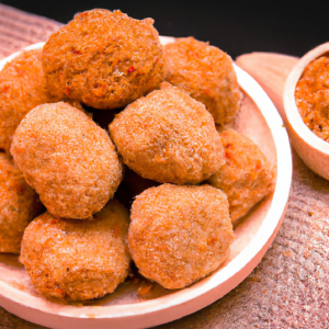 Imagem da receita  Bolinhos de frango com farinh...