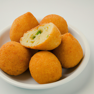 Imagem da receita  Bolinhos de Fubá com Queijo e...