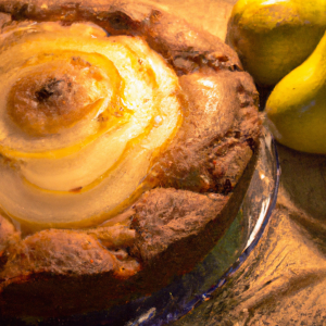 Imagem da receita  Bolo de Pêra Cremoso