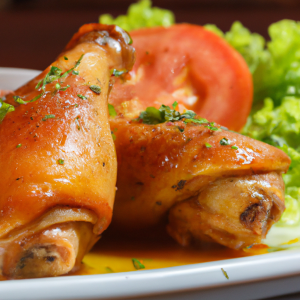 Imagem da receita  Coxa de Frango Assada ao Molh...