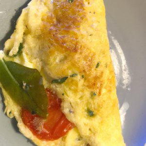 Imagem da receita ** da receita Omelete Caprese*...