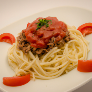 Imagem da receita  Espaguete de Atum com Molho d...