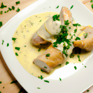 Imagem da receita  Frango cremoso com orégano e ...