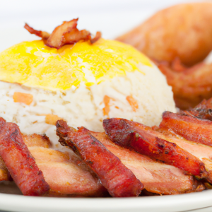 Imagem da receita  Frango Frito com Ovo e Bacon ...