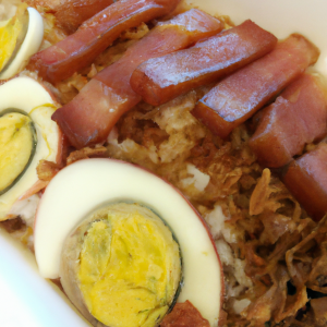 Imagem da receita  Hambacon Rice Delight