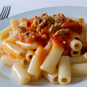 Imagem da receita  Macarrão com Atum ao Molho de...