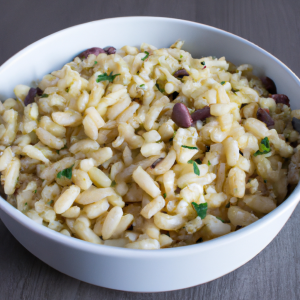 Imagem da receita  Macarrão de Arroz com Feijão ...