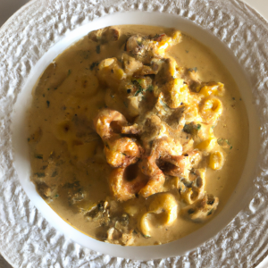 Imagem da receita  Massa cremosa de atum e camar...