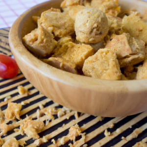 Imagem da receita  Nuggets saudáveis de frango c...