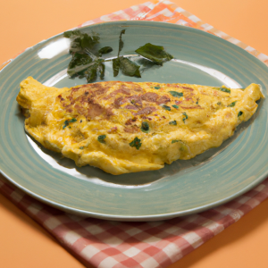 Imagem da receita  Omelete de Presunto e Couve