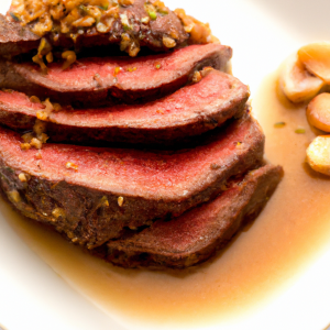 Imagem da receita **** Picanha ao Molho de Mosta...