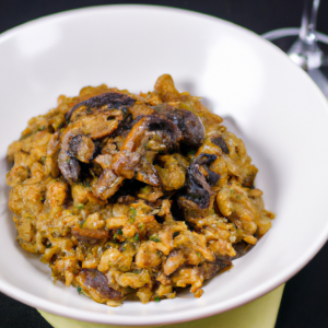Imagem da receita  Risoto de Cogumelos