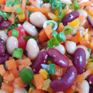 Imagem da receita  Salada Colorida de Feijão e C...