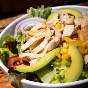 Imagem da receita  Salada de Frango com Abacate