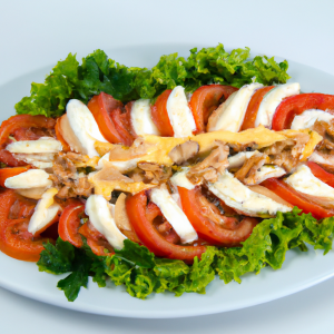 Imagem da receita  Salada de Frango com Requeijã...