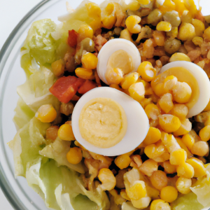 Imagem da receita  Salada de Nabiça com Ovo, Mil...
