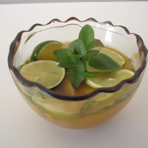 Imagem da receita  Salada Refrescante de Limão