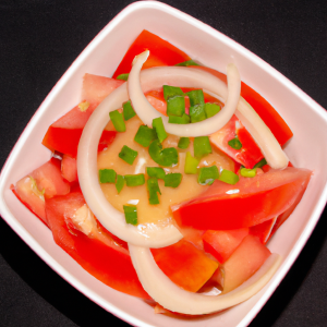 Imagem da receita  Salada refrescante de tomate ...