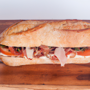 Imagem da receita  Sanduíche Caprese de Bacon