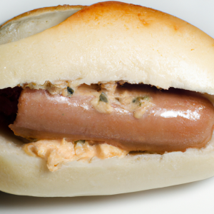 Imagem da receita  Sanduíche Cremoso de Linguiça