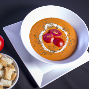 Imagem da receita  Sopa Cremosa de Tomate
