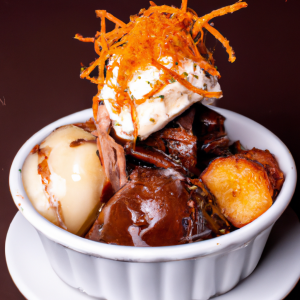 Imagem da receita  Sundae de Chocolate com Batat...
